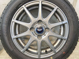 グッドイヤー アイスナビ 7 155/65R14  /　 VEILER 4.5J+45 100-4穴 4本