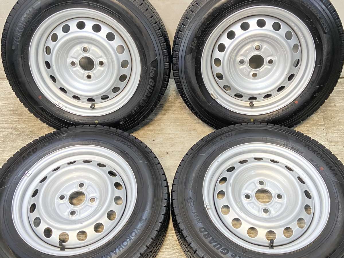 リアン　スタッドレスタイヤホイール1本セット④ Amazon | 14インチ 4本セット スタッドレスタイヤ＆スズキ純正