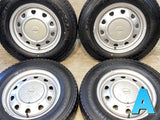 ダンロップ ウィンターマックス LV01 175/80R14 99/98LT /　 SCHWARZ V6A 5.0J+ 100/114.3-4穴 4本