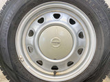 ダンロップ ウィンターマックス SV01 165/80R14 97/95LT /　 SCHWARZ V6A 5.0J+ 100/114.3-4穴 4本