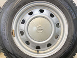 ダンロップ ウィンターマックス SV01 165/80R14 97/95LT /　 SCHWARZ V6A 5.0J+ 100/114.3-4穴 4本