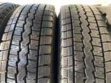 ダンロップ ウィンターマックス SV01 165/80R14 97/95LT /　 SCHWARZ V6A 5.0J+ 100/114.3-4穴 4本