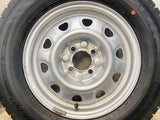 ダンロップ ウィンターマックス WM02 185/70R14  /　 TOPY M47A 5.0J+ 100-4穴 4本