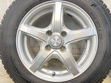 ダンロップ ウィンターマックス SV01 155/80R14 88/86LT /　 VIOLENTO 5.0J+39 100-4穴 4本