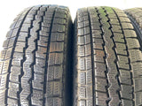 ダンロップ ウィンターマックス SV01 155/80R14 88/86LT /　 TOPY　V6A 5.0J+ 100/114.3-4穴 4本