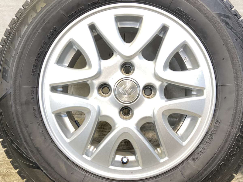 ブリヂストン ブリザック VRX3 185/70R14  /　 CEREBRO 5.5J+45 100-4穴 4本