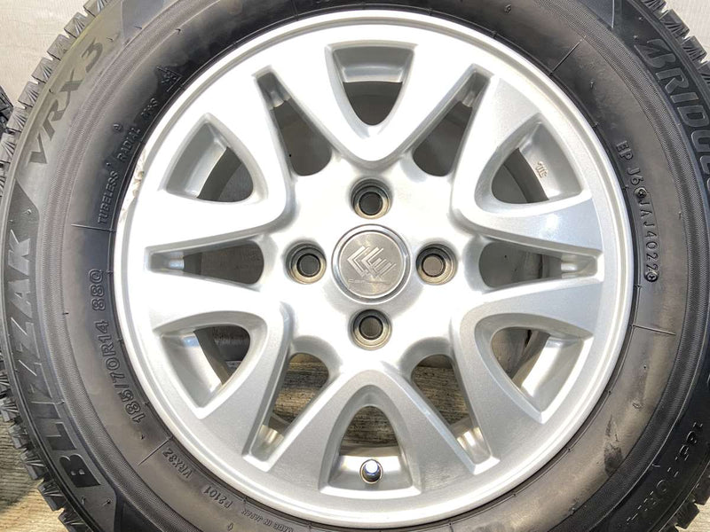 ブリヂストン ブリザック VRX3 185/70R14  /　 CEREBRO 5.5J+45 100-4穴 4本