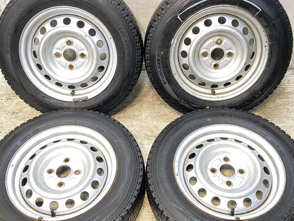 ダンロップ ウィンターマックス SV01 155/80R14 88/86LT /トヨタ純正 AL 5.0J+39 100-4穴 4本