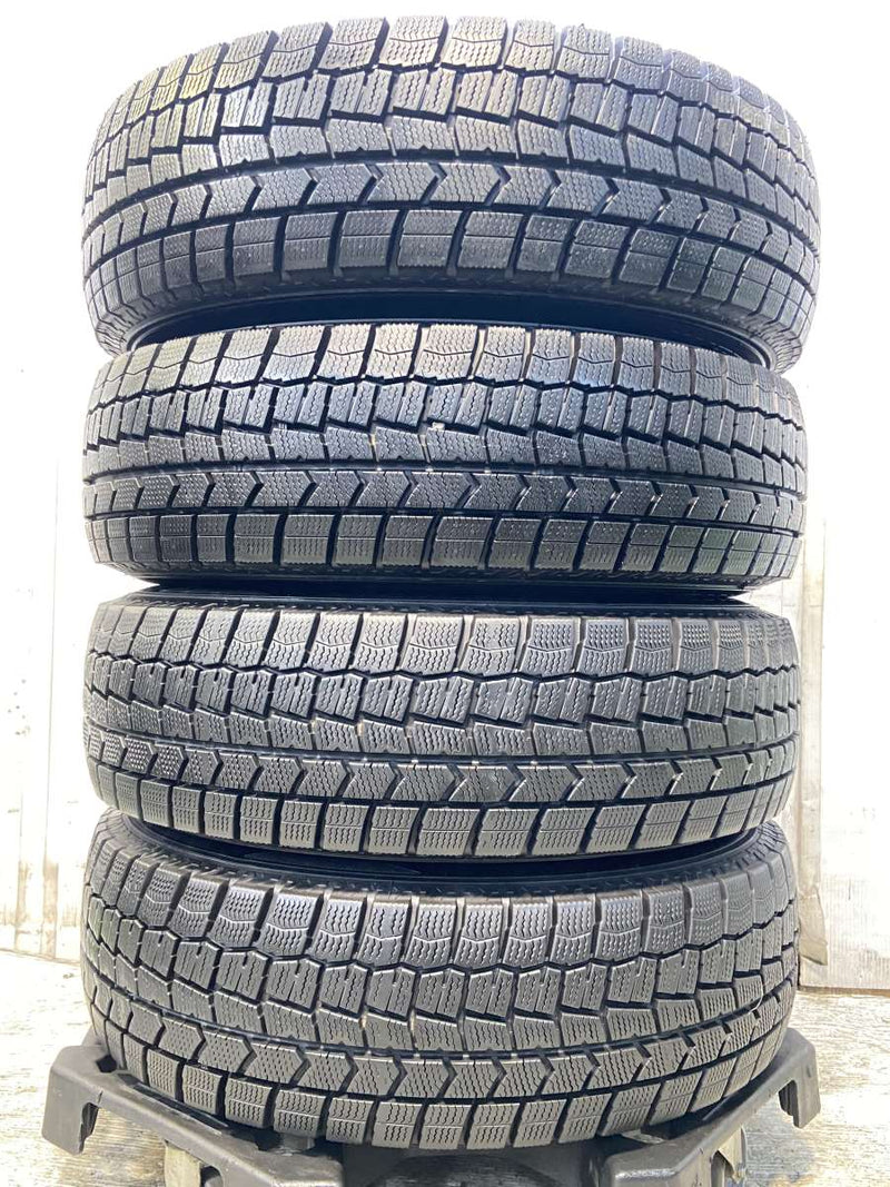 ダンロップ ウィンターマックス WM02 185/70R14  /　 TOPY M47A 5.0J+ 100-4穴 4本