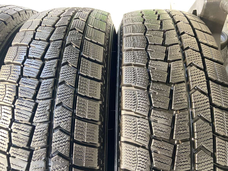 ダンロップ ウィンターマックス WM02 185/70R14  /　 SCHWARZ MV V6A 5.0J+ 100/114.3-4穴 4本