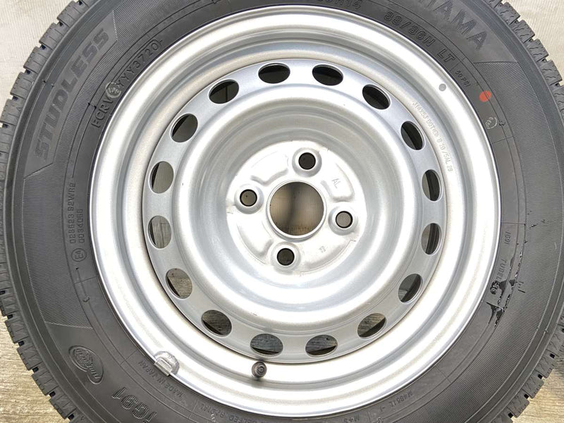 ヨコハマ アイスガード iG91 155/80R14 88/86LT /トヨタ純正 AL 5.0J+