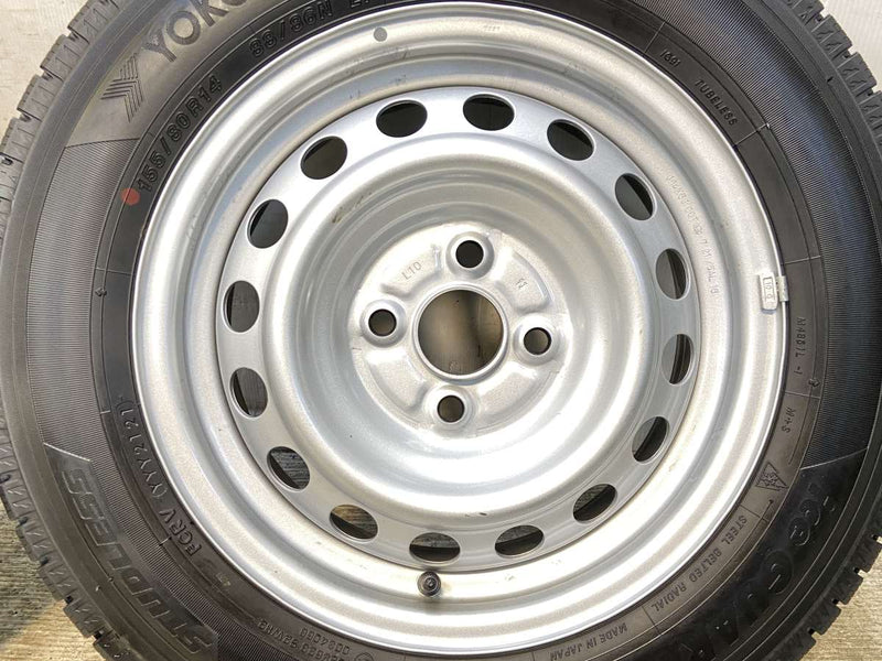 ヨコハマ アイスガード iG91 155/80R14 88/86LT /トヨタ純正 L10 5.0J+39 100-4穴 4本