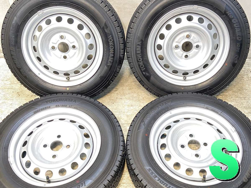 ヨコハマ アイスガード iG91 155/80R14 88/86LT /トヨタ純正 L10 5.0J+39 100-4穴 4本
