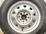 ダンロップ ウィンターマックス SV01 165R14 6PR /　 TOPY V6 5.0J+ 100/114.3-4穴 4本