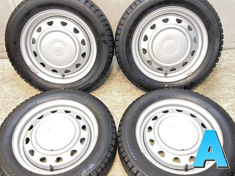 ブリヂストン アイスパートナー2 155/65R14  /　 JECT MN 4.5J+ 100/114.3-4穴 4本