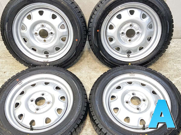 ダンロップ ウィンターマックス WM02 155/65R14  /　 TOPY M73 4.5J+ 100-4穴 4本