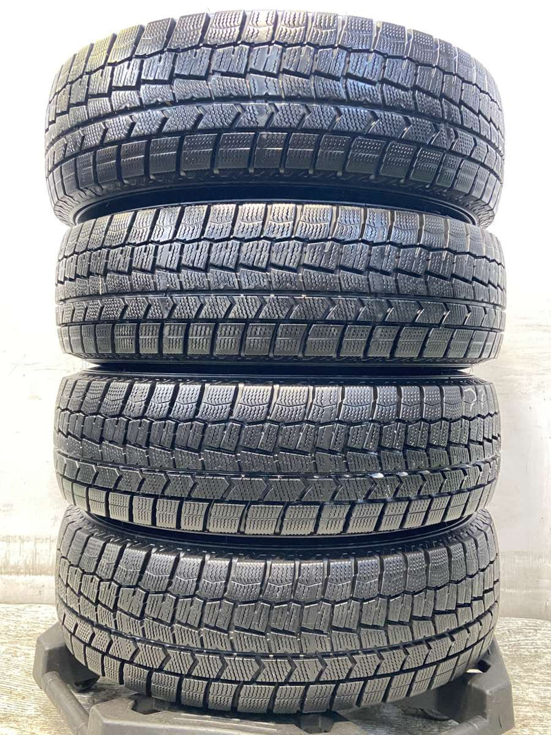 ダンロップ ウィンターマックス WM02 185/70R14  /　 TOPY V6A 5.0J+ 100/114.3-4穴 4本
