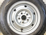 ダンロップ ウィンターマックス SV01 165/80R14 97/95LT /　 TOPY F365 5.0J+ 114.3-5穴 4本
