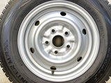ダンロップ ウィンターマックス SV01 165/80R14 97/95LT /　 TOPY F365 5.0J+ 114.3-5穴 4本