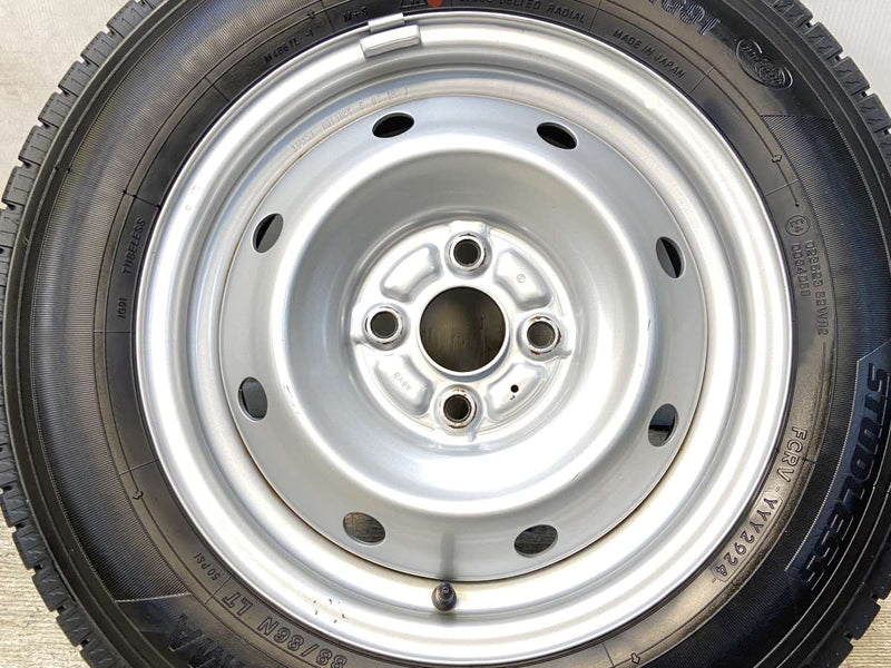ヨコハマ アイスガード iG91 155/80R14 88/86LT /　 A6VB 5.0J+39 100-4穴 4本