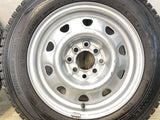 ダンロップ ウィンターマックス SV01 155/80R14 88/86LT /　 TOPY V6A 5.0J+ 100/114.3-4穴 4本