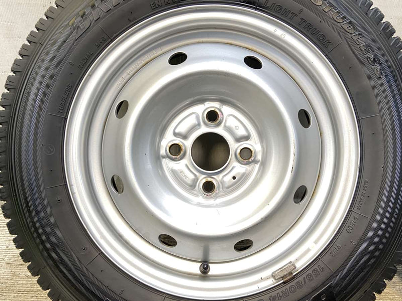 ブリヂストン ブリザック VL1 155/80R14 88/86LT /　 A6VB 5.0J+39 100-4穴 4本