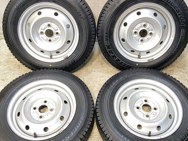 ブリヂストン ブリザック VL1 155/80R14 88/86LT /　 A6VB 5.0J+39 100-4穴 4本