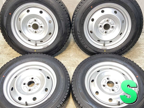 ダンロップ ウィンターマックス SV01 155/80R14 88/86LT /　 A6VB 5.0J+39 100-4穴 4本