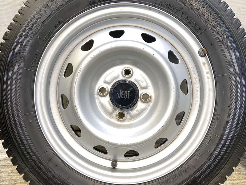 ブリヂストン ブリザック VL1 155/80R14 88/86LT /　 JECT J9 5.0J+40 100-4穴 4本