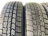 ダンロップ ウィンターマックス WM02 155/65R14  /　 MILLOUS 4.5J+45 100-4穴 4本