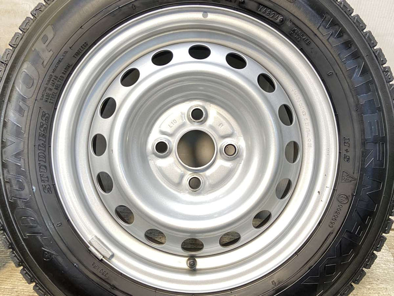 ダンロップ ウィンターマックス LV01 155/80R14 88/86LT /トヨタ純正 L10 5.0J+39 100-4穴 4本