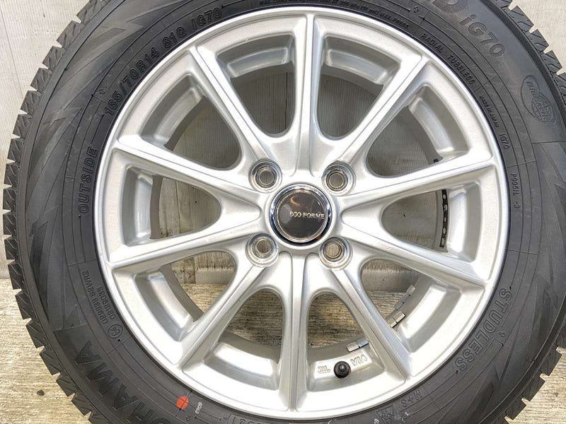 ヨコハマ アイスガード iG70 165/70R14  /　 ECO FORME 5.5J+45 100-4穴 4本