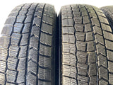 ダンロップ ウィンターマックス WM02 185/70R14  /　 TOPY M47A 5.0J+ 100-4穴 4本
