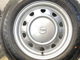 ダンロップ ウィンターマックス LV01 forVan 165/80R14 97/95LT /　 SCHWARZ MV V6A 5.0J+ 100/114.3-4穴 4本