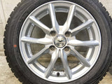 ダンロップ ウィンターマックス WM02 155/65R14  /　 ユーロスピード スパイダー 4.5J+43 100-4穴 4本