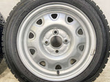 ダンロップ ウィンターマックス WM02 155/65R14  /　 TOPY M73 4.5J+ 100-4穴 4本