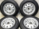 ダンロップ ウィンターマックス SV01 165/80R14 97/95LT /　 TOPY V6A 5.0J+ 100/114.3-4穴 4本