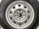 ダンロップ ウィンターマックス SV01 165/80R14 97/95LT /　 TOPY V6A 5.0J+ 100/114.3-4穴 4本