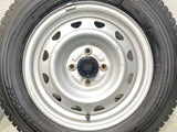 ブリヂストン ブリザック VL1 155/80R14 88/86N LT /　 JECT J9 5.0J+ 100-4穴 4本
