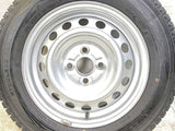 ダンロップ ウィンターマックス SV01 155/80R14 88/86N LT /トヨタ純正 AL 5.0J+39 100-4穴 4本