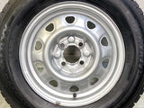 ダンロップ ウィンターマックス WM02 185/70R14  /　 TOPY M47A 5.0J+ 100-4穴 4本