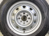 ダンロップ ウィンターマックス SV01 165/80R14 97/95N LT /　 TOPY V6A 5.0J+38.5 100-4穴 4本