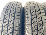 ブリヂストン ブリザック VL1 155/80R14 88/86LT / TOPY V6A 5.0J+38.5 100/114.3-4穴 4本