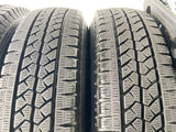 ブリヂストン ブリザック VL1 155/80R14 88/86LT / TOPY V6A 5.0J+38.5 100/114.3-4穴 4本