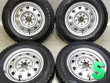 ダンロップ ウィンターマックス WM02 185/70R14  /　 TOPY V8 5.5J+38.5 100/114.3-4穴 4本