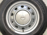 ダンロップ ウィンターマックス SV01 165/80R14 97/95N LT /　 SCHWARZ MV V6A 5.0J+38.5 100/114.3-4穴 4本