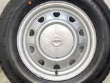ダンロップ ウィンターマックス WM02 185/70R14  /　 TOPY V6A 5.0J+38.5 100/114.3-4穴 4本