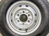 ダンロップ ウィンターマックス LV01 for VAN 185/80R14 102/100LT /　  5.0J+ 139.7-6穴 4本