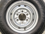 ダンロップ ウィンターマックス LV01 for VAN 185/80R14 102/100LT /　  5.0J+ 139.7-6穴 4本
