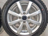 ダンロップ ウィンターマックス WM02 155/65R14  /　 TOPRUN 4.5J+46 100-4穴 4本
